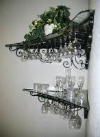 Stacked Ornate Corner Shelves